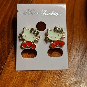Hello Kitty earrings